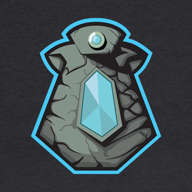 Blue Buff Rock by XLNC Merch